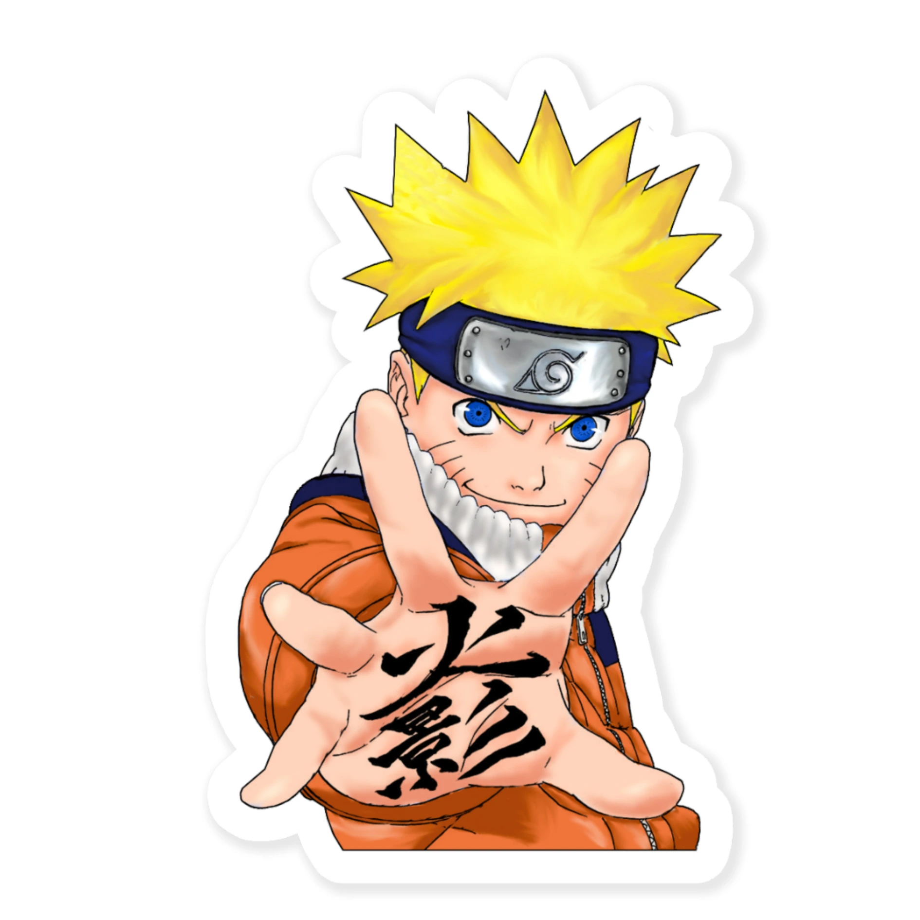 Naruto Sticker - Cool Cage