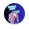 Business Shark Sticker
