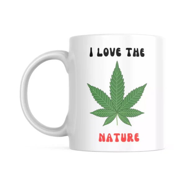 I Love Nature Leaf Cool Cage Mug I Love Nature Leaf Mug