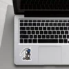 Cartoon Blue Eyed Reaper Sticker