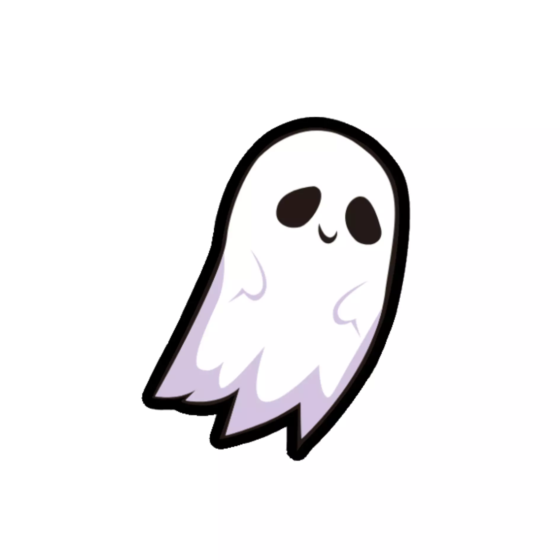 Cute Ghost Sticker - Cool Cage
