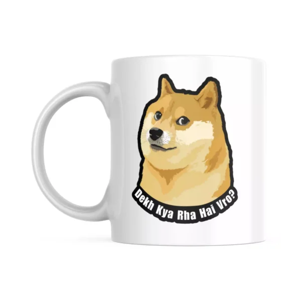 Dekh Kya Rha Hai Bro Cool Cage Mug Dekh Kya Rha Hai Bro Mug