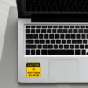 Don't Touch My Laptop Sticker
