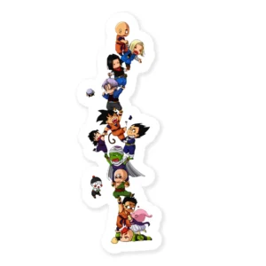 Dragon Ball Z Kid Cool Cage Sticker Dragon Ball Z Kid Sticker