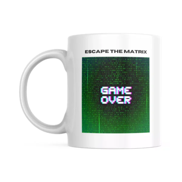Escape the Matrix Cool Cage Mug Escape the Matrix Mug