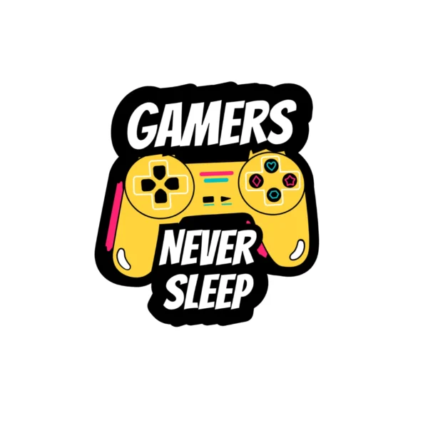 Gamers Cool Cage Sticker Gamers Sticker