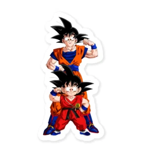 Goku and Son Sticker
