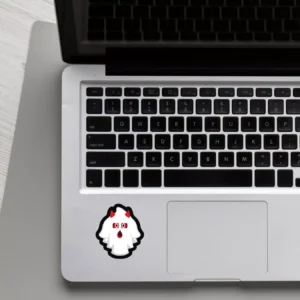 Halloween Demon Ghost Sticker