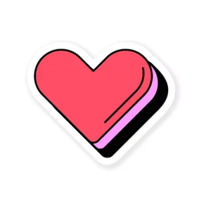 Heart Sticker
