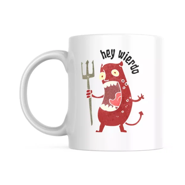 Hey Weirdo Cool Cage Mug Hey Weirdo Mug