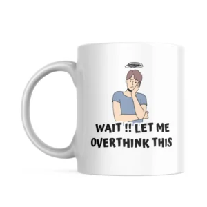 Overthinking Cool Cage Mug Overthinking Mug