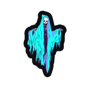 Skeleton Ghost Cool Cage Sticker Skeleton Ghost Sticker