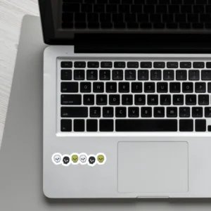 Small Skull Head Sticker