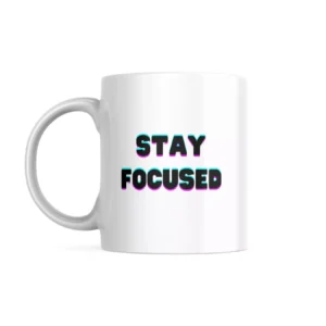 Stay Focused Cool Cage Mug Stay Focused Mug