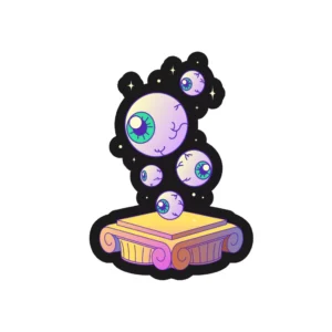 Vector Crystal Eye Sticker