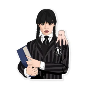 Wednesday Addams Sticker