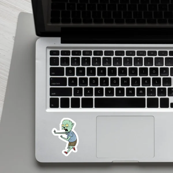 Zombie Cool Cage Sticker (2) Zombie Sticker