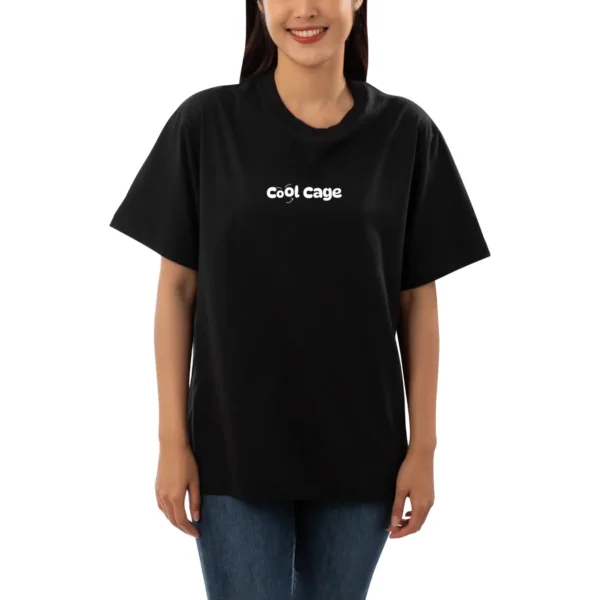 Always Bloom Oversized Cotton Tshirt (3) CoolCage Premium Cotton Black Oversized Always Bloom T-shirt
