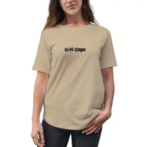 CoolCage Premium Cotton Oversized Let It Burn T-shirt