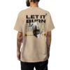 Let It Burn Oversized Cotton Tshirt (3) CoolCage Premium Cotton Oversized Let It Burn T-shirt