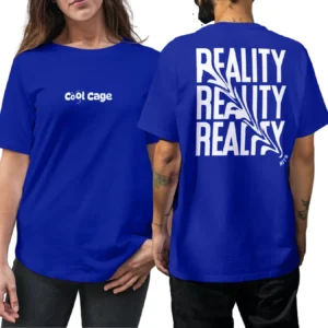 CoolCage Premium Cotton Oversized Reality Hits T-shirt