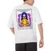 Skull Wizard X Smile Oversized Cotton Tshirt (3) CoolCage Premium Cotton White Oversized Skull Wizard X Smile T-shirt