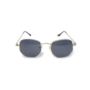 Coolcage Hexagon Metallic Sunglasses