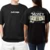 CoolCage Premium Cotton Black Oversized I'll Make Money T-shirt