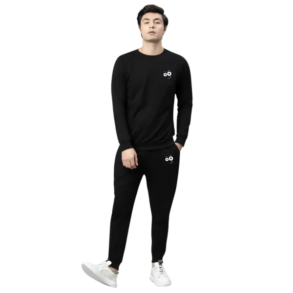 1 Black Co-ord set Sweatshirt + Jogger