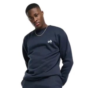 Navy Blue Unisex Sweatshirt