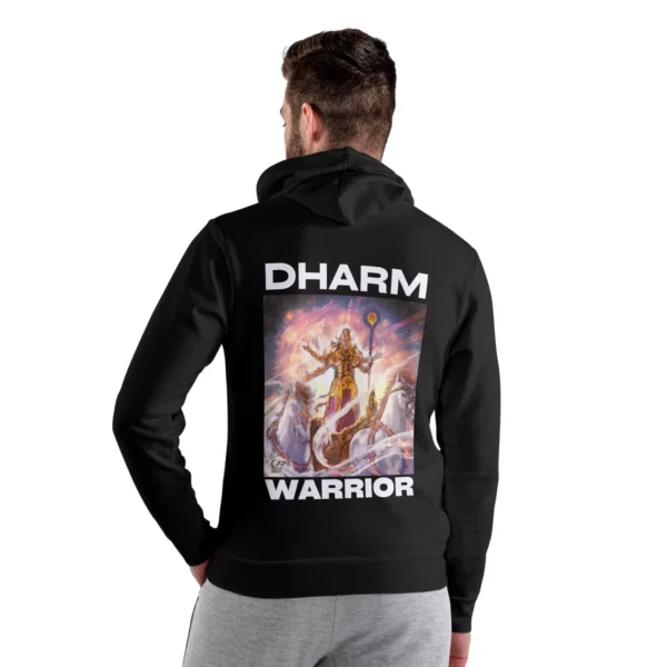 Coolcage Black Hoodie (7) CoolCage Dharm Warrior Hoodie
