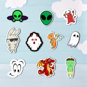 Cute Coolcage stickers pack (10 stickers)