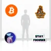 Focused pack Motivation Coolcage stickers pack (4 stickers)