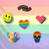 Lgbtq pride Coolcage stickers pack (6 stickers)