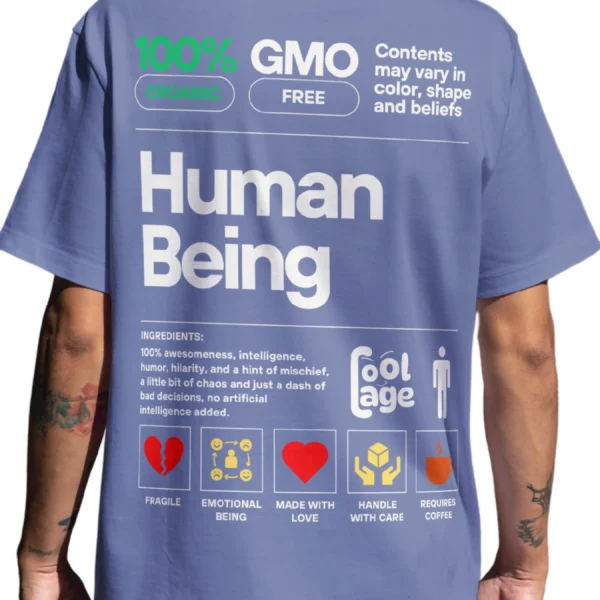 AnyConv.com__55 (1) Coolcage Human Being Proven Unisex Oversized Purple Tshirt