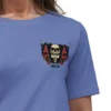 Coolcage Demon Skull Unisex Oversized Purple Tshirt