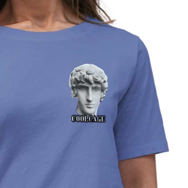 CoolCage I Am Original Unisex Oversized T-shirt (5) Coolcage I Am Original Unisex Oversized Purple Tshirt