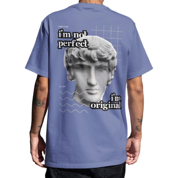 CoolCage I Am Original Unisex Oversized T-shirt (8) Coolcage I Am Original Unisex Oversized Purple Tshirt