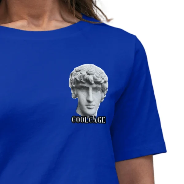 CoolCage I Am Original Unisex Oversized T-shirt (9) Coolcage I Am Original Unisex Oversized Blue Tshirt