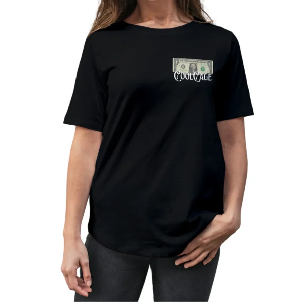 CoolCage I’ll Make Money Unisex Oversized T-shirt (10) Coolcage I'll Make Money Unisex Oversized Black Tshirt