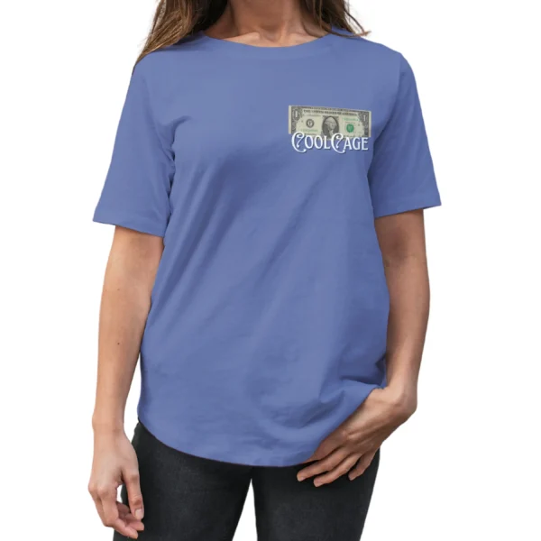 CoolCage I’ll Make Money Unisex Oversized T-shirt (2) Coolcage I'll make Money Unisex Oversized Purple Tshirt