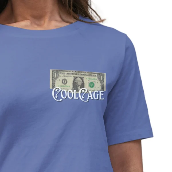 CoolCage I’ll Make Money Unisex Oversized T-shirt Coolcage I'll make Money Unisex Oversized Purple Tshirt