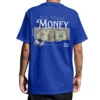 Coolcage I'll Make Money Unisex Oversized Blue Tshirt