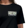Coolcage I'll Make Money Unisex Oversized Black Tshirt