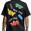 CoolCage Style With Your coolcage unisex oversized T-shirt (10) Coolcage Style with Coolcage Unisex Oversized Black Tshirt