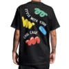 CoolCage Style With Your coolcage unisex oversized T-shirt (9) Coolcage Style with Coolcage Unisex Oversized Black Tshirt
