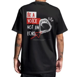 Coolcage Paradox Unisex Oversized Black Tshirt
