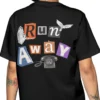 Coolcage Run Away Unisex Oversized Tshirt (14) Coolcage Run Away Unisex Oversized Tshirt