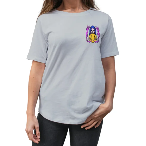 Coolcage Skull Wizard X Smile Unisex Oversized Tshirt (7) Coolcage Skull Wizard X Smile Unisex Oversized Grey Tshirt
