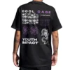 Coolcage Youth Impact Unisex Oversized Black Tshirt